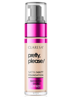 Claresa Pretty, Please! Podkład Satyna-Mat 03 33g