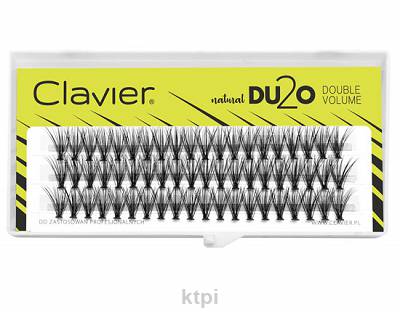 Clavier Du2o Double Volume kępki rzęs 12 mm
