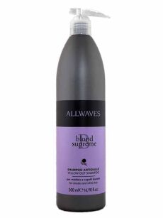 Allwaves Szampon Yellow Out Blond i Siwe 500 ml