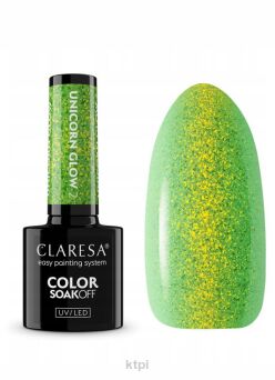Claresa lakier hybrydowy półtransparentny Unicorn Glow kolor 2 5 g