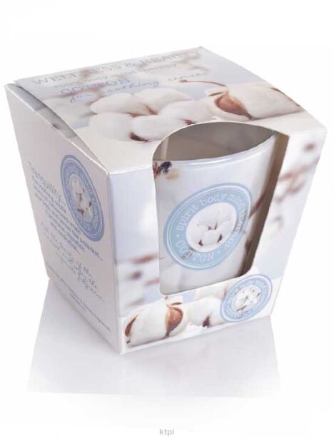 Bartek Candles Wellness & Beauty Cotton Świeca 115 g