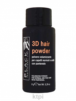 Black 3d Hair Powder Puder Na Objętość 8 g
