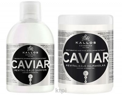 Kallos Zestaw Caviar Maska+Szampon 2 X 1000ml