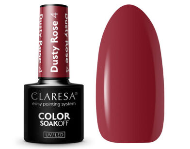 Claresa Lakier Hybrydowy 4 Dusty Rose 5 ml