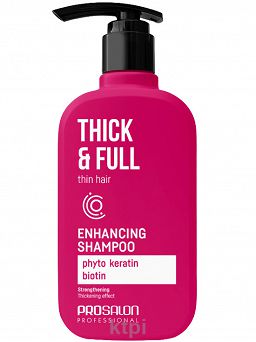 PROSALON THICK & FULL szampon do włosów wzmacniający 375 ml