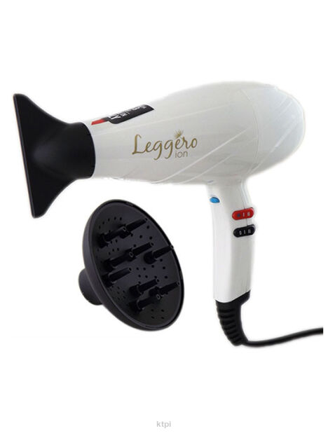 Ga.Ma Leggero Ion Suszarka Do Włosów Biała 2400 W