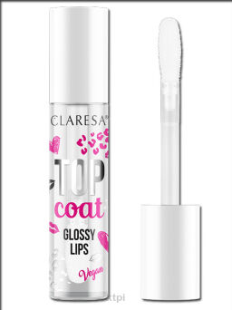 Claresa Nabłyszczający Top Coat do Ust 5g