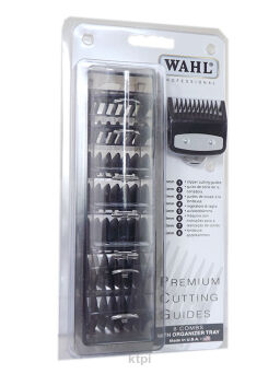 Wahl Zestaw Nasadki Czarne Metalowe 8 sztuk 3-25mm