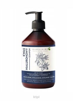 Bioelixire PRO Szampon Nawilżający Kwas Hialuronowy Argan 500 ml