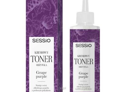 SESSIO Kremowy Toner Odżywka Grape Purple 100 ml