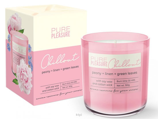 Bartek Candles Pure Pleasure Chillout Świeca Sojowa 150 g