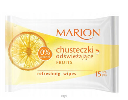 Marion Chusteczki odświeżające fruits 15 sztuk