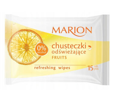 Marion Chusteczki odświeżające fruits 15 sztuk