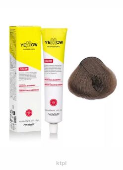 Yellow Professional Alfaparf  Color Permanent farba do włosów KOLOR 7.13 100 ml