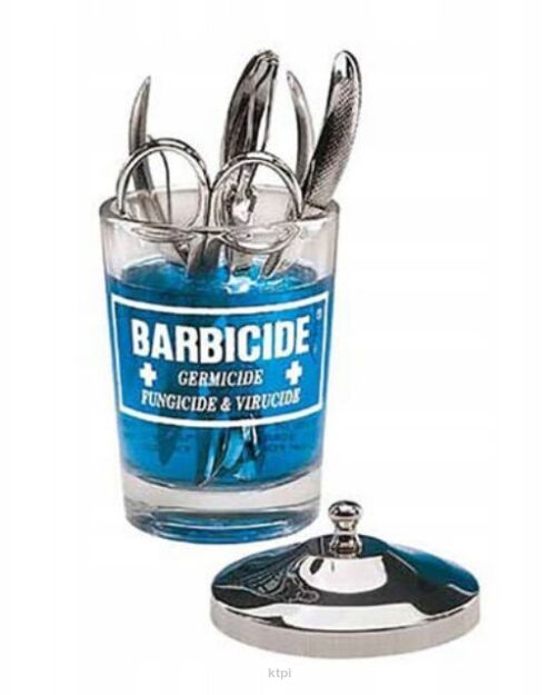 Barbicide szklany pojemnik do  dezynfekcji narzędzi 120 ml