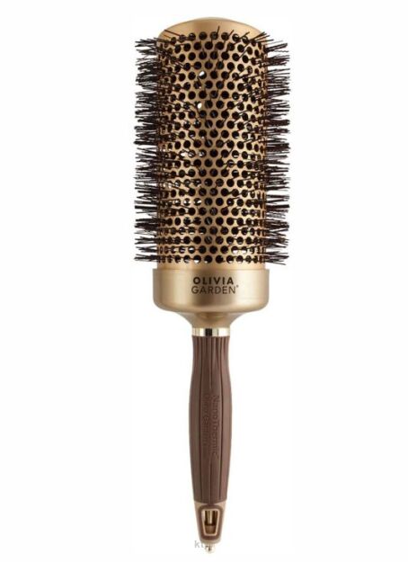 Olivia Garden Expert Blowout Speed Szczotka do modelowania Gold & Brown 65