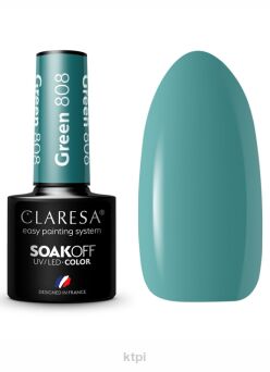Claresa Lakier Hybrydowy 808 green 5 ml