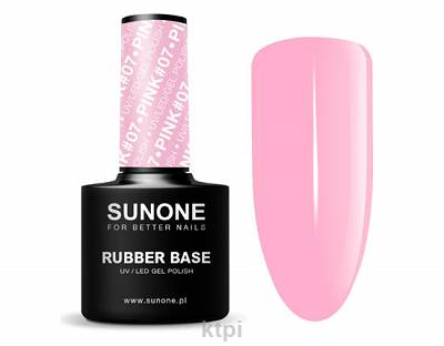 Sunone Baza kauczukowa Rubber Base Pink 07 12 g