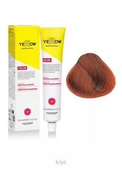 Yellow Professional Alfaparf  Color Permanent farba do włosów KOLOR 7.4 100 ml