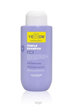 Yellow Professional Alfaparf  Silver szampon włosów blond farbowanych i siwych 500ml