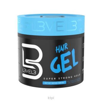 LEVEL3 L3VEL3 Hair Gel Żel do stylizacji włosów bardzo mocny 500 ml