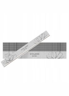 STALEKS EXPERT 20 Mineralny Pilnik Prosty do Paznokci 80/100 25 szt