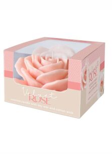 Bartek Candles Velvet Rose Box Pink Blush Świeca 120x70 mm