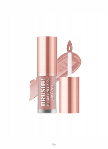 Błyszczyk do ust lip gloss 08 Cool Nude BRUSH UP! BY MAXINECZKA