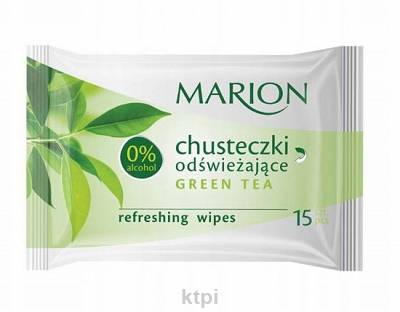 Marion Chusteczki odświeżające green tea 15 sztuk