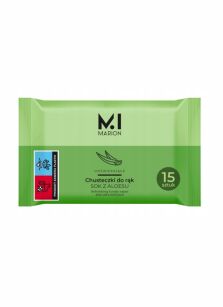 Marion Chusteczki odświeżające Aloe 15 sztuk