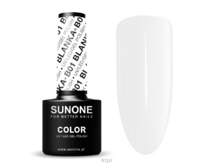 Sunone Lakier hybrydowy UV/LED B01 Blanka 5 ml