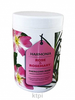 Harmonia Maska Energetyzująca Róża i Rozmaryn 1l