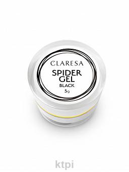 Claresa Spider Gel Żel do Zdobień Black 5g