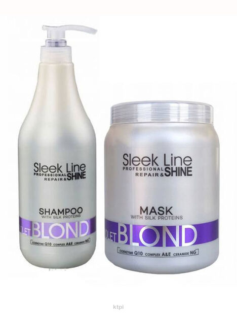 Stapiz Violet Blond zestaw szampon maska 1000 ml