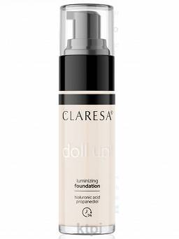 Claresa Doll Up! Podkład Rozświetlający 01 30ml