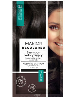 Marion Szampon koloryzujący 3.1 czarna kawa 35 ml