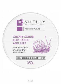 Shelly Krem-Peeling do Stóp Alantoina Ekstrakt ze Ślimaka Masło Shea 350 ml