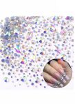 Clavier Nail Diamond Cyrkonie Kryształki Mix Ozdoby do paznokci - 2