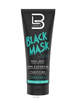 Level3 L3vel3 Black Mask Czarna Maska Oczyszczająca dla Mężczyzn 250 ml