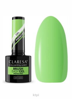 Claresa Brush Easy Gel żel do paznokci w butelce Pistachio 5 ml