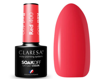 Claresa Lakier Hybrydowy 400 Red 5 ml
