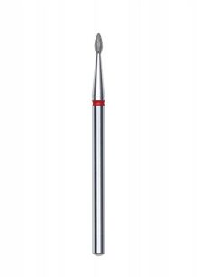 Staleks Frez diamentowy Czerwony kropla FA40R016/4
