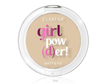 Claresa Girl Powder Puder 02 Natural Beige 12g