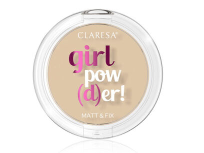 Claresa Girl Powder Puder 02 Natural Beige 12g