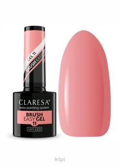 Claresa Brush Easy Gel żel do paznokci w butelce kolor 11 5 ml