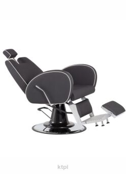 Ceriotti Nemo Fotel Barberski Czarny Hydrauliczny
