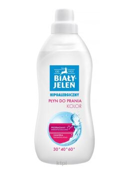 Biały jeleń Płyn do prania Odzieży kolorowej  1l