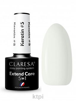 Claresa Keratin Extend Care 5in1 Baza hybrydowa 5g 5