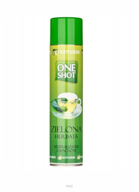 Normatek One Shot Zielona Herbata Odświeżacz Powietrza I Neutralizator 600ml
