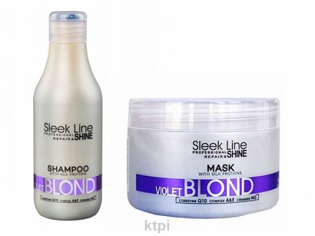 Stapiz Violet Blond zestaw szampon 300 maska 250